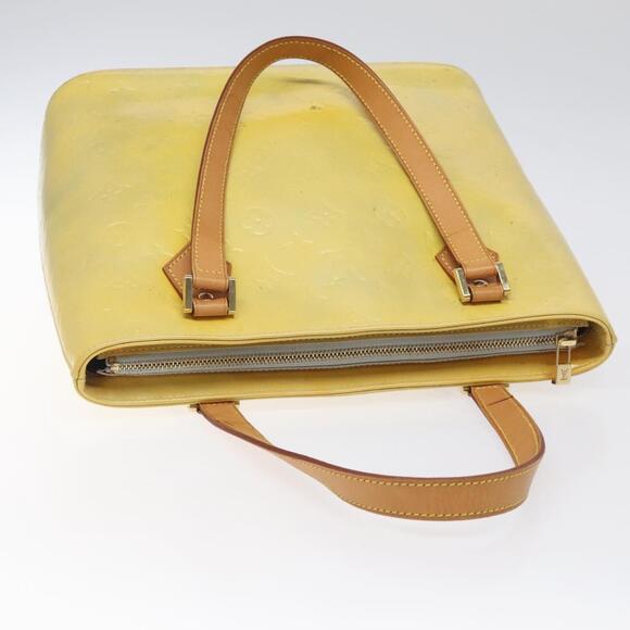 LOUIS VUITTON Monogram Vernis Houston Hand Bag Gris M91053 - Picture 7 of 16